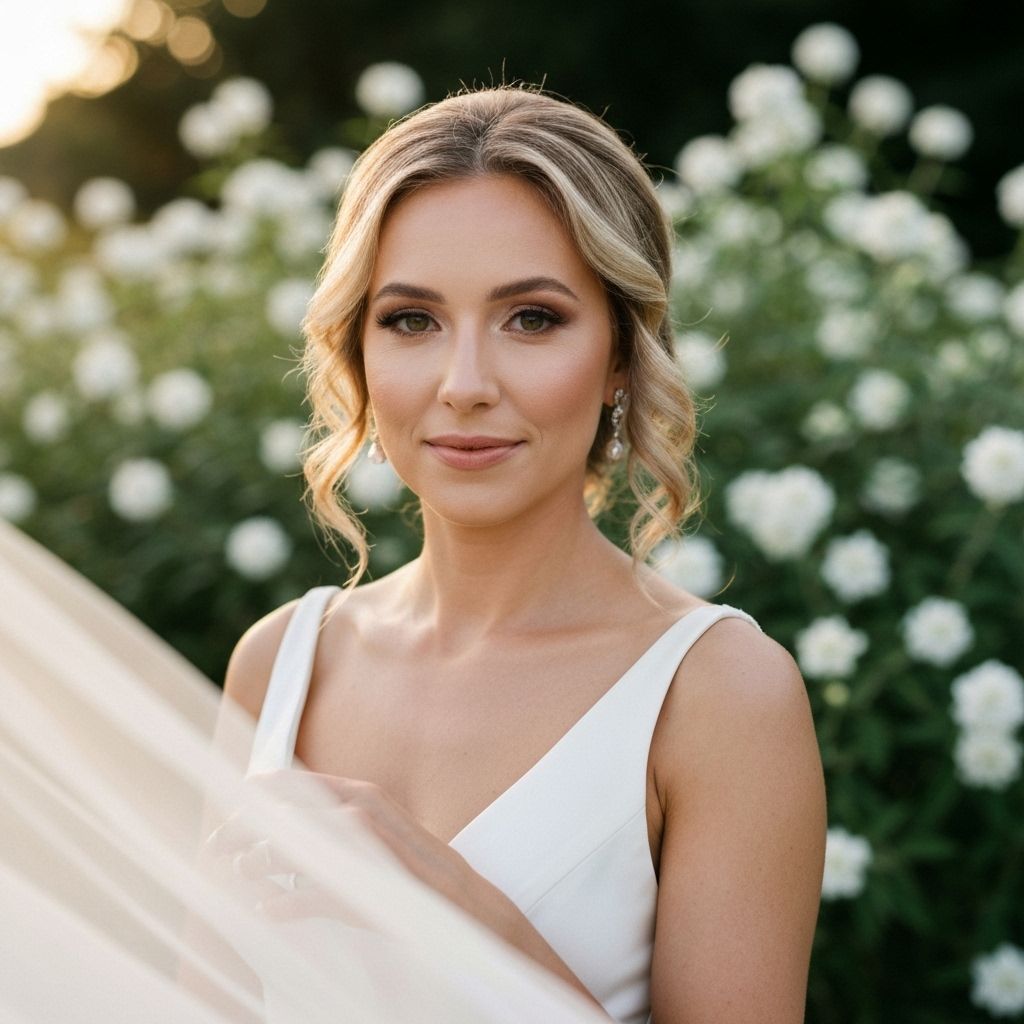Bridal makeup - natural and elegant