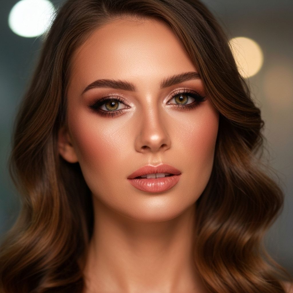 Party makeup - glamorous yet natural